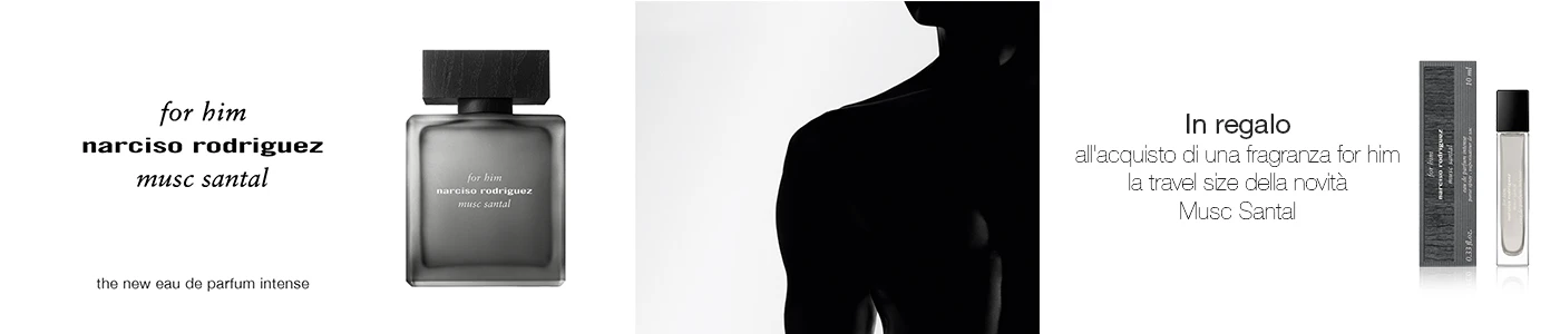 In regalo la travel size di Musc Santal